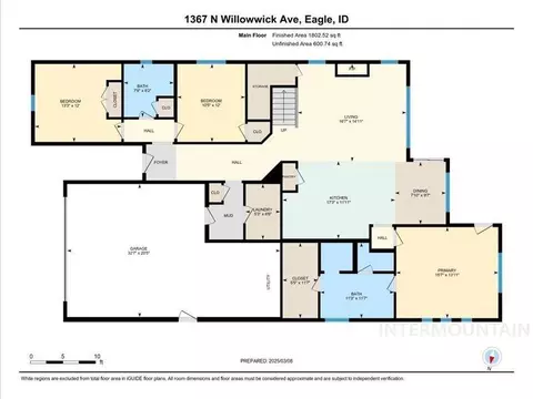 Floorplan - 1367 N Willowick Ave, Eagle, ID 83616 photo 1 of 2