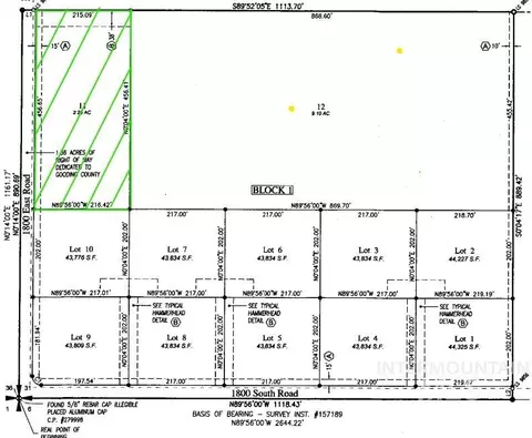 1786 S 1800 E, Gooding, ID 83330