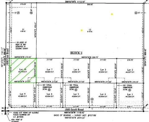 1806 E 1800 S, Gooding, ID 83330