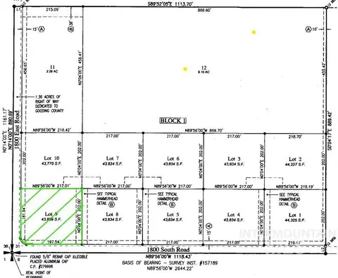 1808 E 1800 S, Gooding, ID 83330