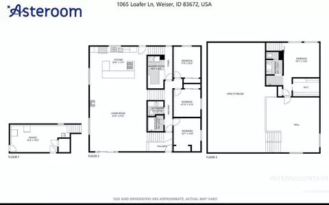 Floorplan - 1065 Loafer Ln, Weiser, ID 83672 photo 1 of 1