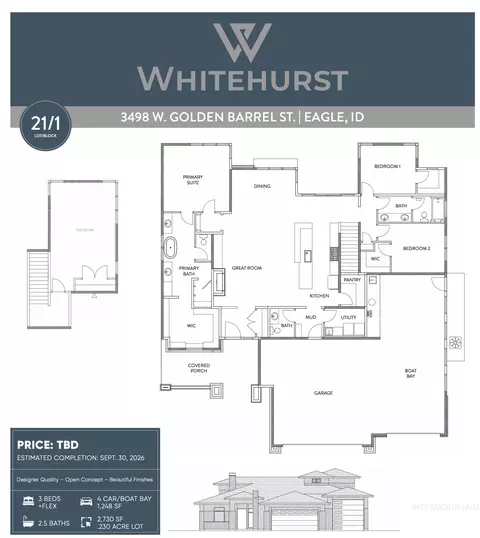 3498 W Golden Barrel St, Eagle, ID 83616