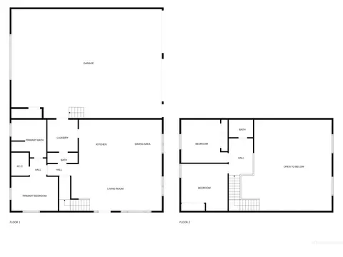 Floorplan - 110 S 3rd Ave, Pierce, ID 83546 photo 1 of 1