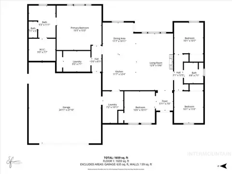 Floorplan - 224 W Lorene Ln, Rupert, ID 83350 photo 2 of 2