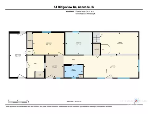Floorplan - 44 Ridgeview Dr, Cascade, ID 83611 photo 1 of 2