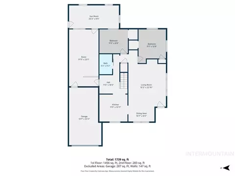 Floorplan - 20602 Academy Rd, Greenleaf, ID 83626 photo 5 of 6