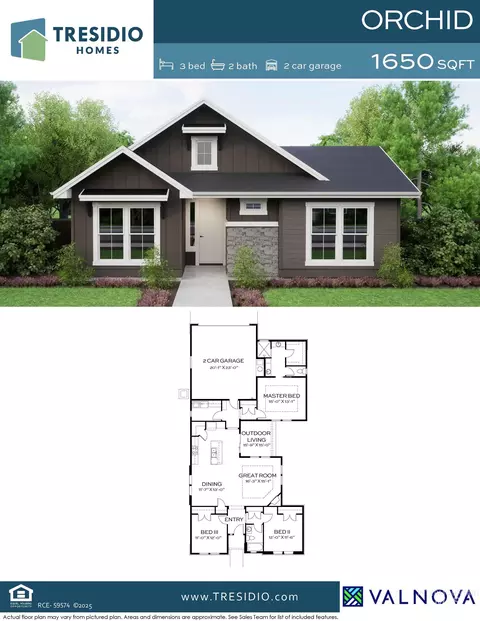 Floorplan - 6422 N Barholm Ln, Eagle, ID 83616 photo 1 of 1