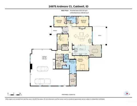 Floorplan - 24975 Ardmore Ct, Caldwell, ID 83607 photo 1 of 1