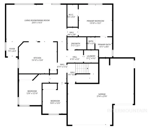 Floorplan - 5850 W Rotherham Dr, Eagle, ID 83616 photo 1 of 2