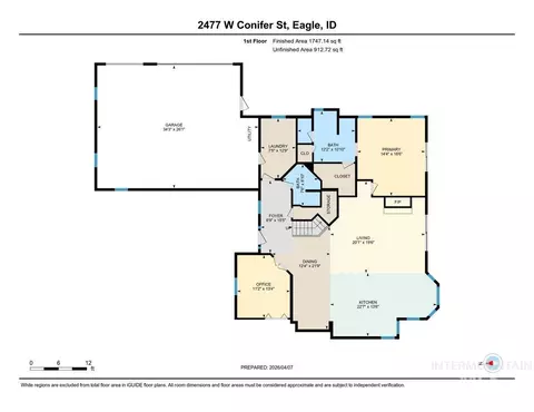 Floorplan - 2477 W Conifer St, Eagle, ID 83616 photo 1 of 2