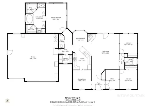 Floorplan - 705 W Rush Ct, Eagle, ID 83616 photo 1 of 1