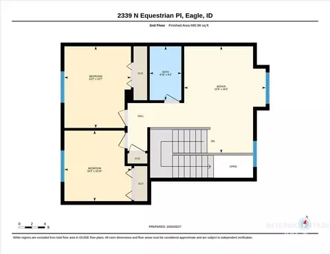 Floorplan - 2339 N Equestrian Pl, Eagle, ID 83616 photo 2 of 2