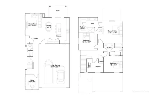 Floorplan - 8215 W White Willow St, Eagle, ID 83616 photo 1 of 1
