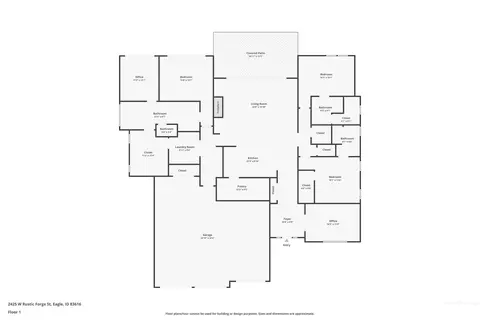 Floorplan - 2425 W Rustic Frg, Eagle, ID 83616 photo 1 of 1