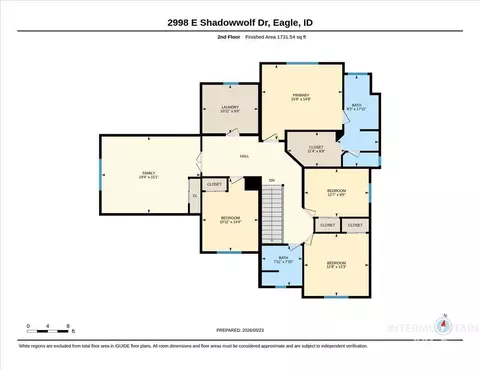 Floorplan - 2998 E Shadowwolf Dr, Eagle, ID 83616 photo 2 of 2
