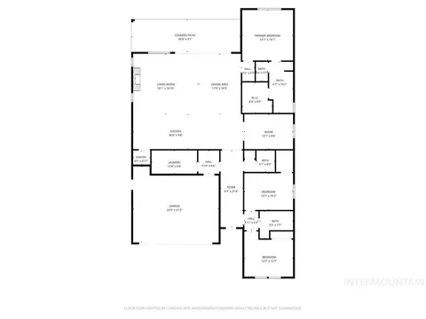 Floorplan - 11891 W Maygrass Ln, Kuna, ID 83634 photo 1 of 1