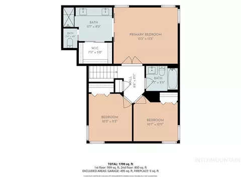 Floorplan - 1149 N Watson, Eagle, ID 83616 photo 2 of 3