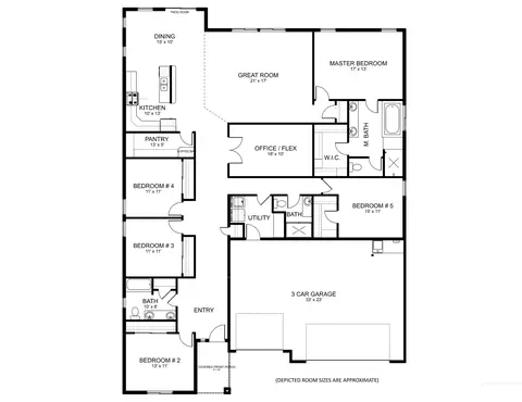 Floorplan - 3130 Cypress Point Ave, Payette, ID 83661 photo 1 of 2
