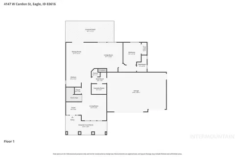 Floorplan - 4147 W Cardon St, Eagle, ID 83616 photo 1 of 2