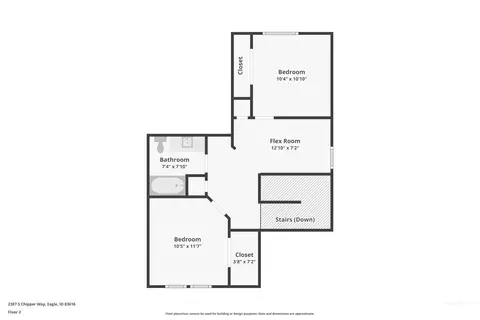 Floorplan - 2387 S Chipper Way, Eagle, ID 83616 photo 2 of 2