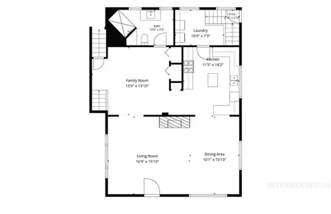 Floorplan - 202 E 4th St, Kuna, ID 83634 photo 1 of 4
