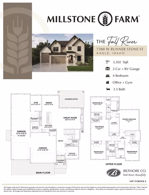 Floorplan - 7300 W Runner Stone St, Eagle, ID 83616 photo 1 of 2