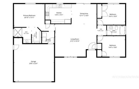 Floorplan - 30 Maple Dr, Weiser, ID 83672 photo 1 of 1