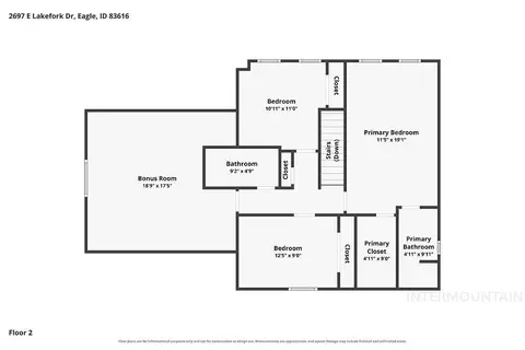 Floorplan - 2697 E Lakefork Dr, Eagle, ID 83616 photo 3 of 3
