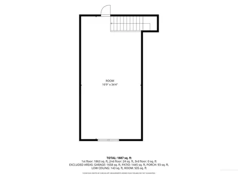 Floorplan - 820 W Magic Rd, West Magic, ID 83352 photo 5 of 8