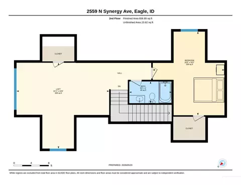 Floorplan - 2559 N Synergy Ave, Eagle, ID 83616 photo 2 of 2