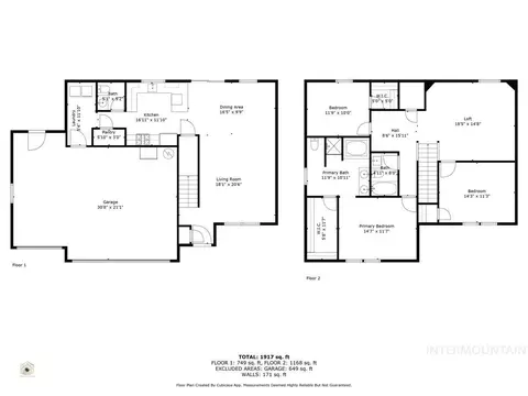 Floorplan - 335 E Willowcreek Dr, Middleton, ID 83644 photo 1 of 1