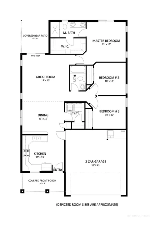 Floorplan - 1335 Crescent St, Weiser, ID 83672 photo 2 of 2