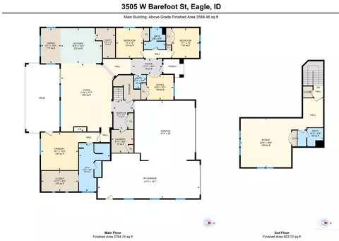 Floorplan - 3505 W Barefoot St, Eagle, ID 83616 photo 1 of 1