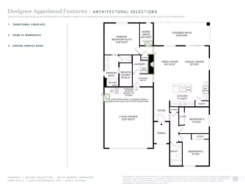 Floorplan - 2607 N Morehouse Ave, Eagle, ID 83616 photo 1 of 1
