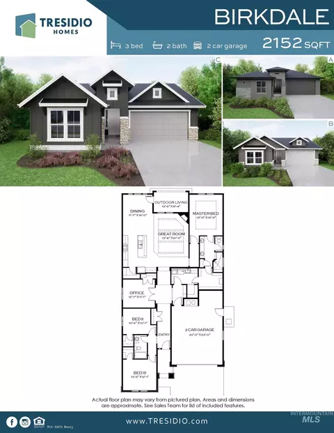Floorplan - 6616 N Good Dr, Eagle, ID 83629 photo 1 of 1