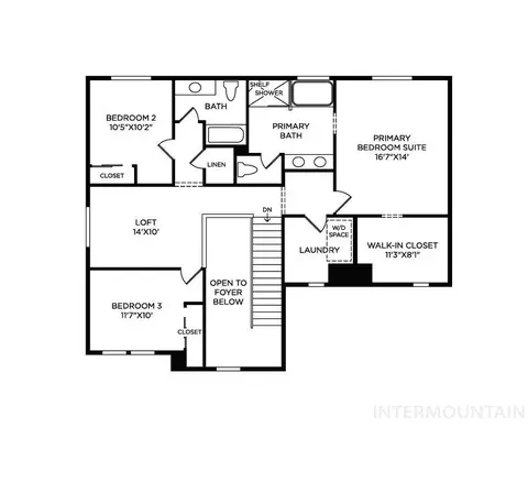 Floorplan - 2111 N Honalee Ave, Eagle, ID 83616 photo 2 of 2