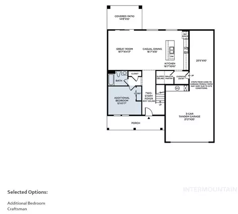 Floorplan - 2111 N Honalee Ave, Eagle, ID 83616 photo 1 of 2