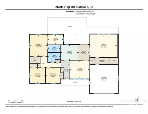 Floorplan - 26201 Hop Rd, Caldwell, ID 83607 photo 1 of 2