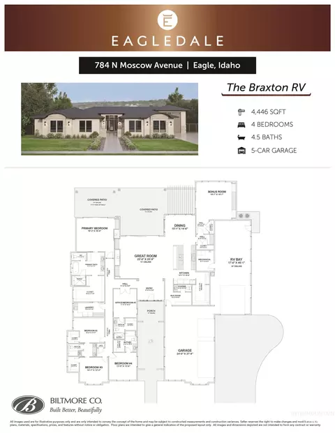 Floorplan - 784 N Moscow Ave, Eagle, ID 83616 photo 1 of 2