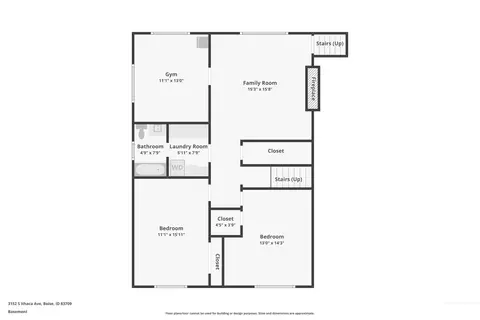 Floorplan - 3152 S Ithaca Ave, Boise, ID 83709 photo 2 of 2