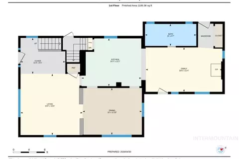 Floorplan - 604 E 1st St, Emmett, ID 83617 photo 1 of 3