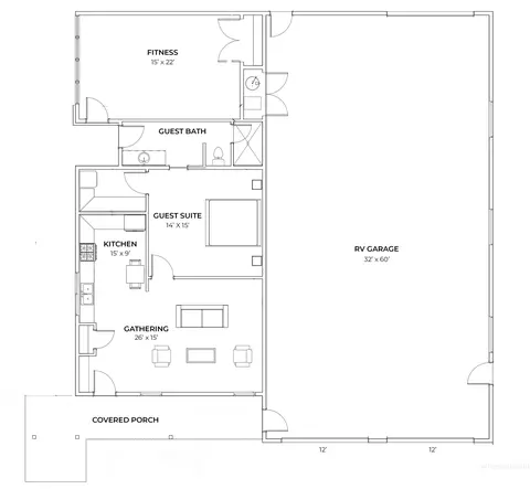 Floorplan - 1399 W Newfield Dr, Eagle, ID 83616 photo 2 of 2