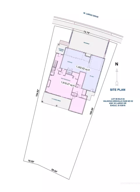 Floorplan - 6391 W Largo Dr, Eagle, ID 83616 photo 2 of 2