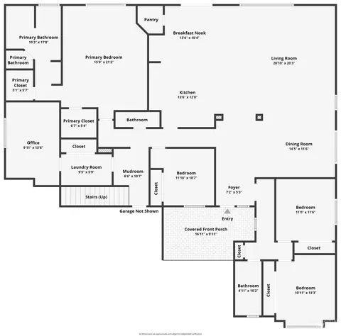 Floorplan - 847 N Tullshire Way, Eagle, ID 83616 photo 1 of 1