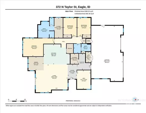 Floorplan - 372 N Taylor St, Eagle, ID 83616 photo 1 of 1