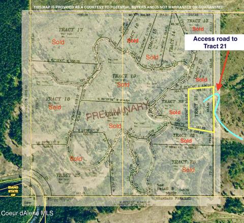 Tract 21 Hidden River Vista, Saint Maries, ID 83861