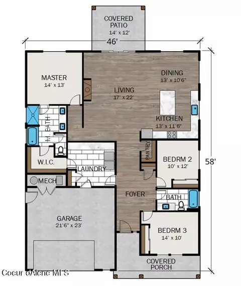 3855 N Foxtail Rd, Post Falls, ID 83854 photo 3