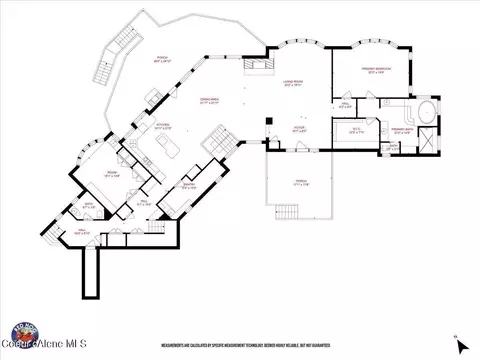 Floorplan - 2707 E Mockingbird Loop, Harrison, ID 83833 photo 2 of 6