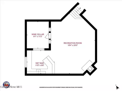 Floorplan - 2707 E Mockingbird Loop, Harrison, ID 83833 photo 3 of 6