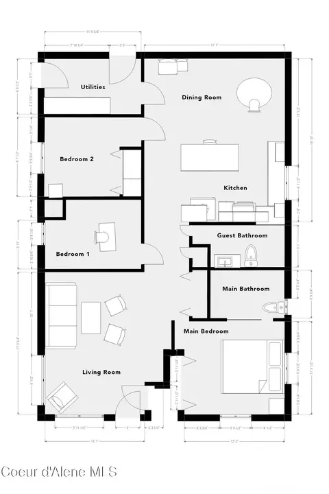 Floorplan - 1005 Cedar St, Sandpoint, ID 83864 photo 1 of 1